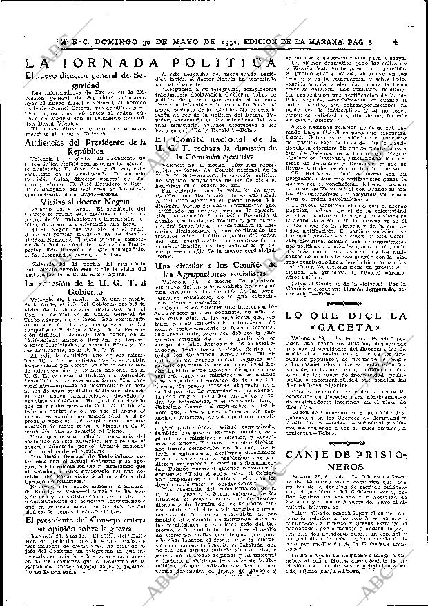 ABC MADRID 30-05-1937 página 8