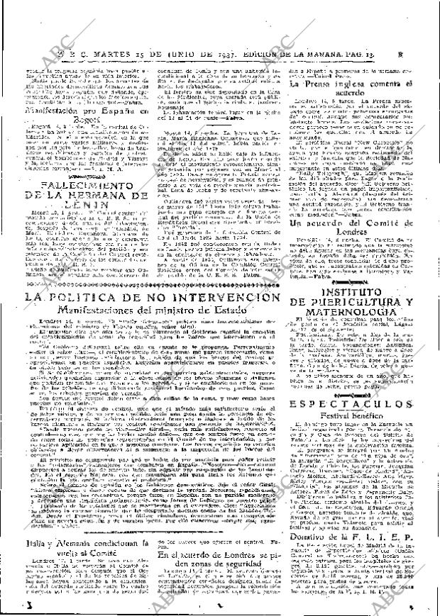 ABC MADRID 15-06-1937 página 13