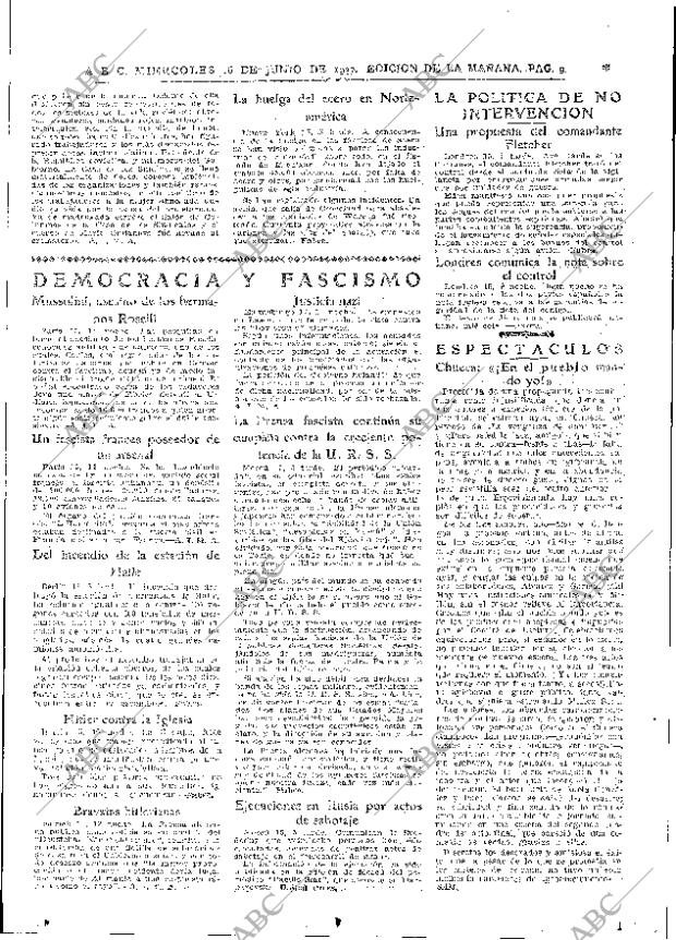 ABC MADRID 16-06-1937 página 9