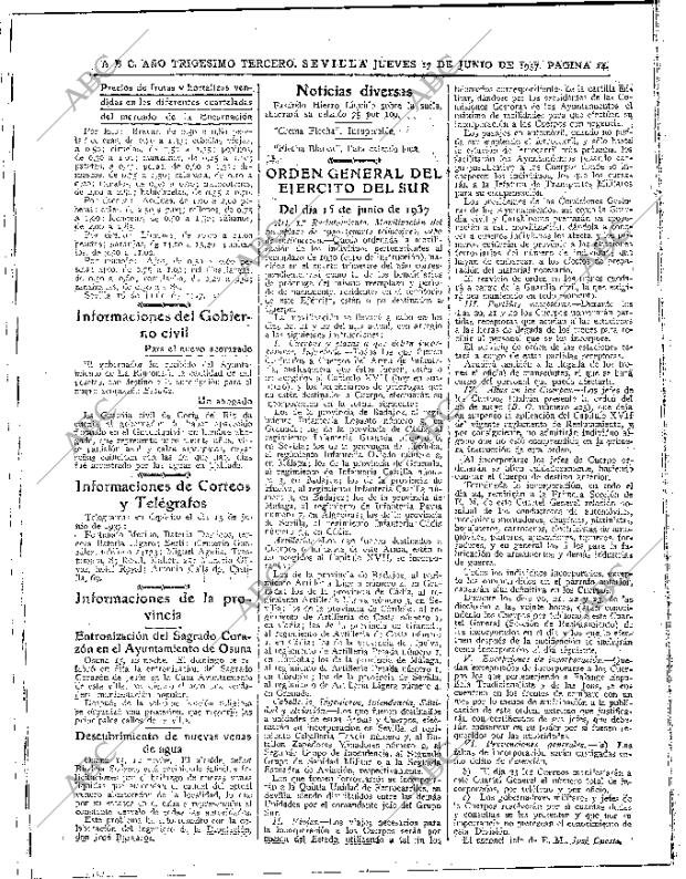 ABC SEVILLA 17-06-1937 página 14
