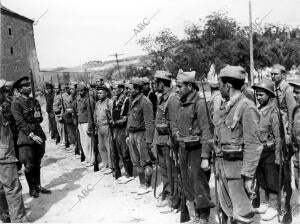 Un momento de la instrucción de los Nuevos Reclutas de la 24 Brigada