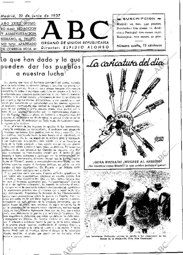 ABC MADRID 22-06-1937 página 2