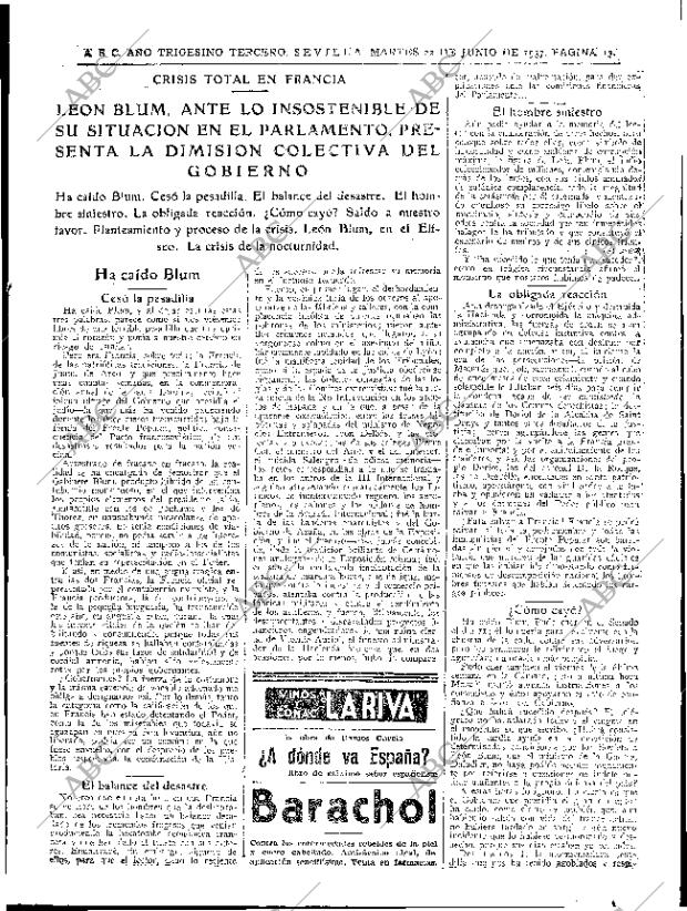 ABC SEVILLA 22-06-1937 página 13