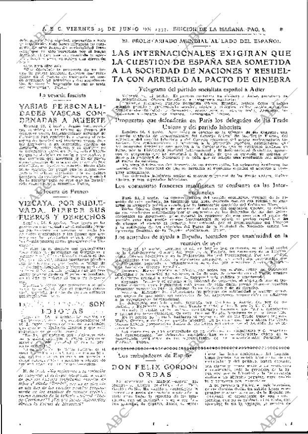 ABC MADRID 25-06-1937 página 8