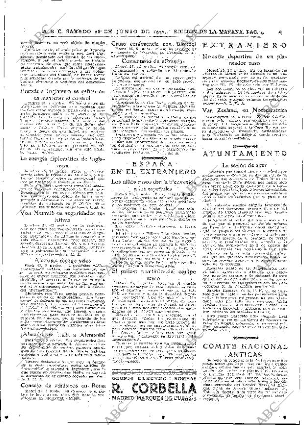 ABC MADRID 26-06-1937 página 4