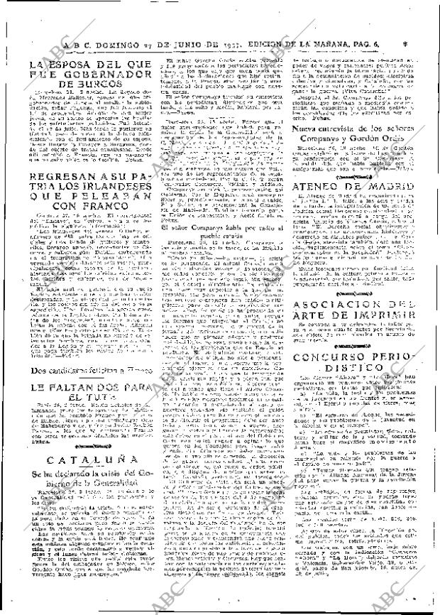 ABC MADRID 27-06-1937 página 6