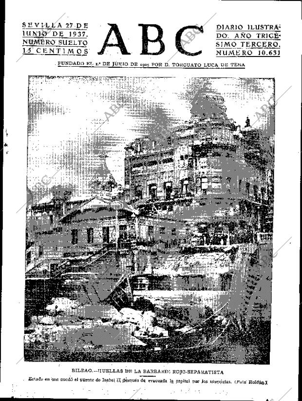 ABC SEVILLA 27-06-1937 página 1