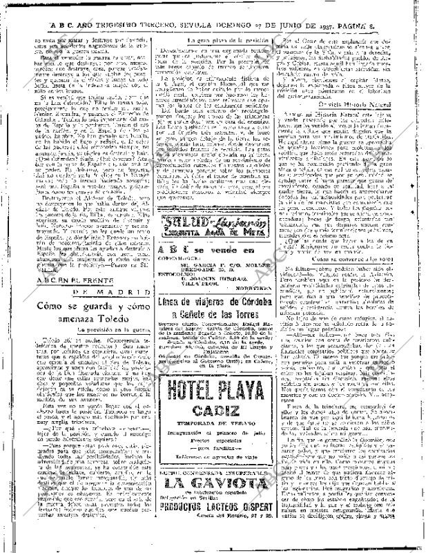 ABC SEVILLA 27-06-1937 página 8