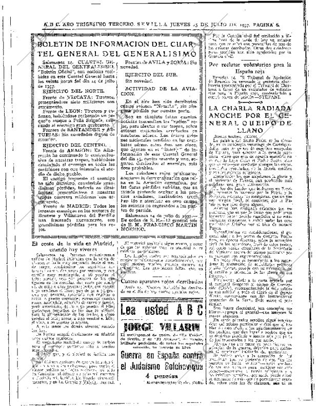 ABC SEVILLA 15-07-1937 página 6