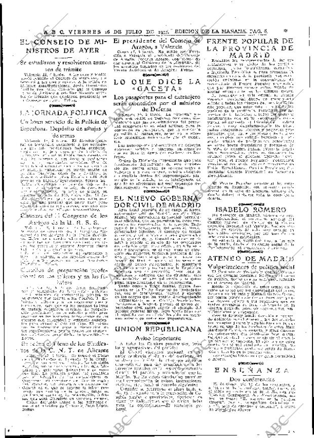 ABC MADRID 16-07-1937 página 6