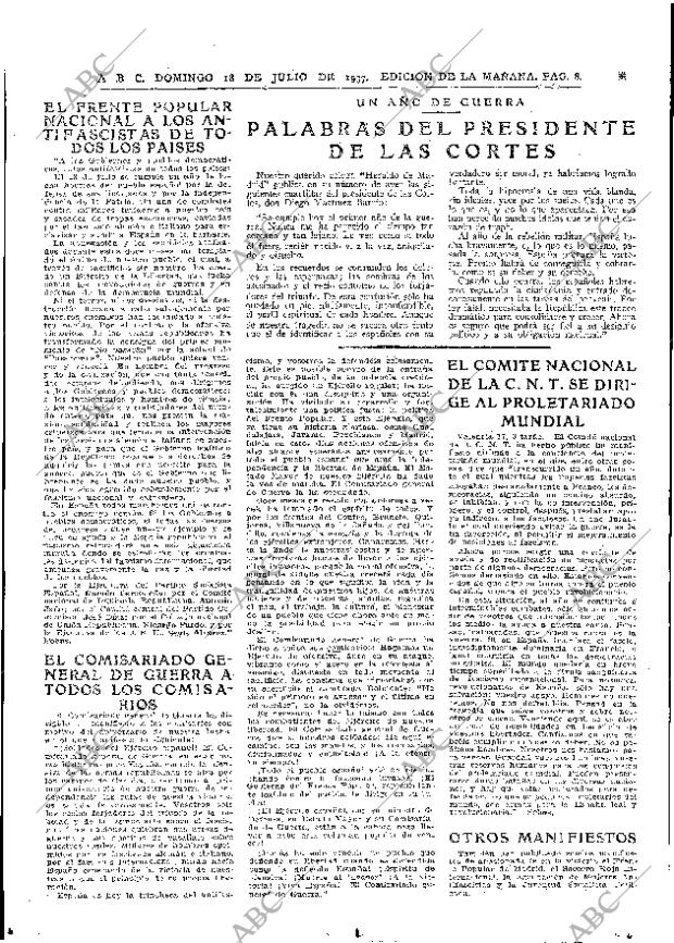 ABC MADRID 18-07-1937 página 8