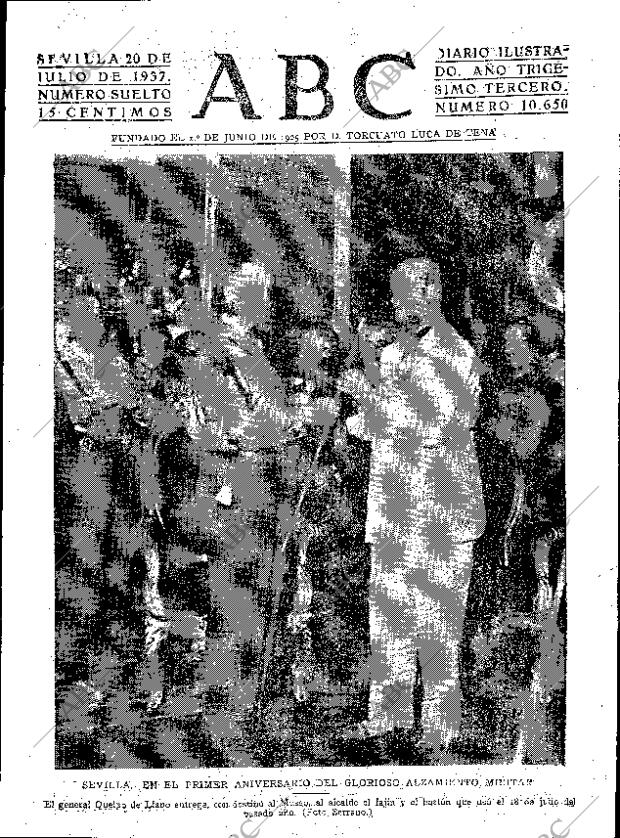 ABC SEVILLA 20-07-1937 página 1