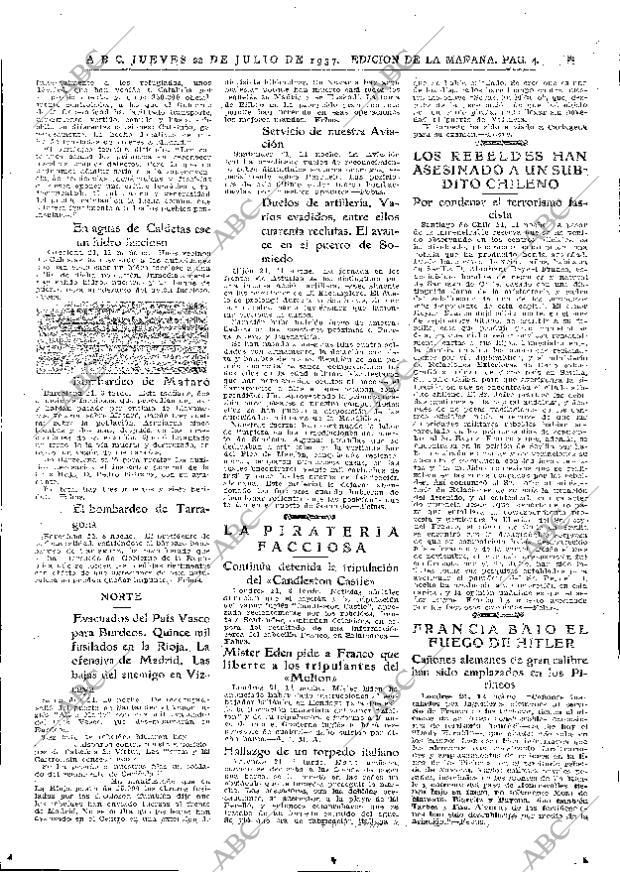 ABC MADRID 22-07-1937 página 4