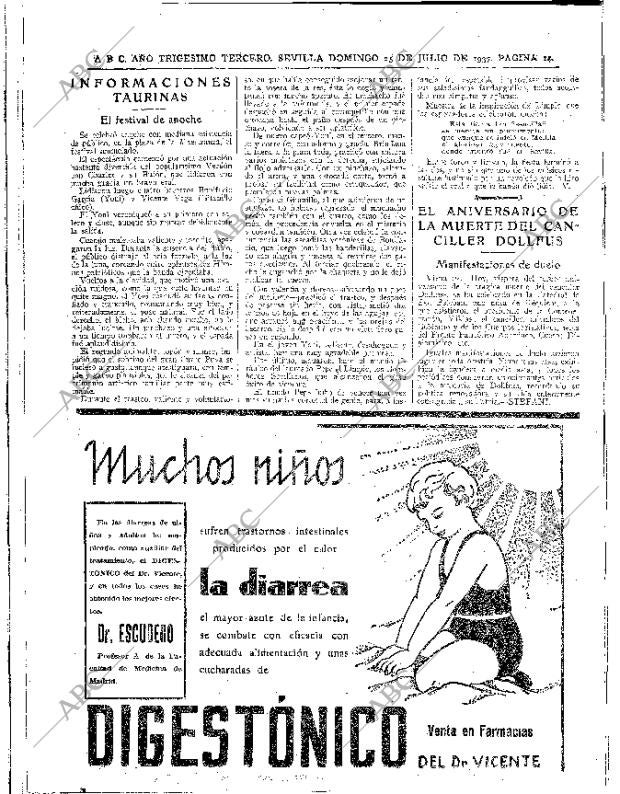 ABC SEVILLA 25-07-1937 página 14