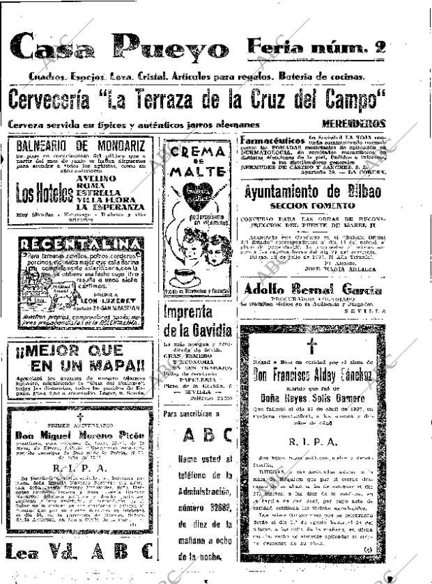 ABC SEVILLA 25-07-1937 página 23