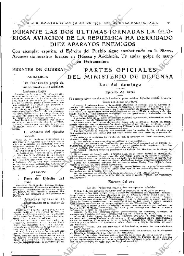 ABC MADRID 27-07-1937 página 3