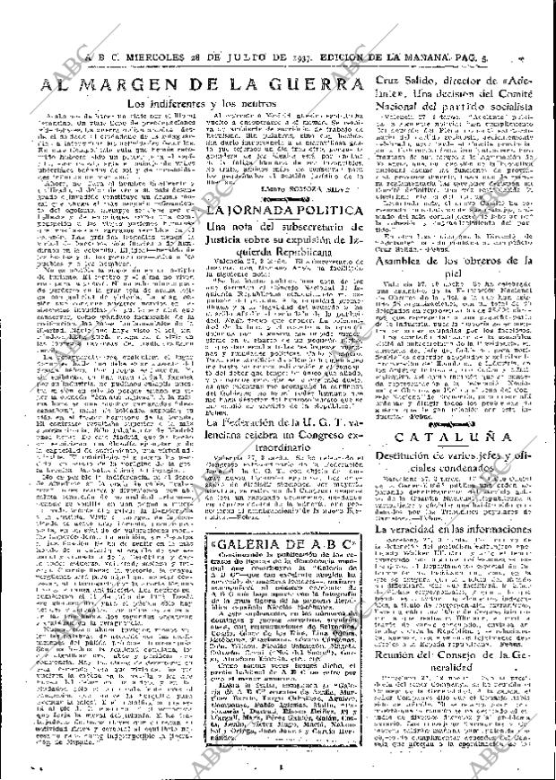 ABC MADRID 28-07-1937 página 5