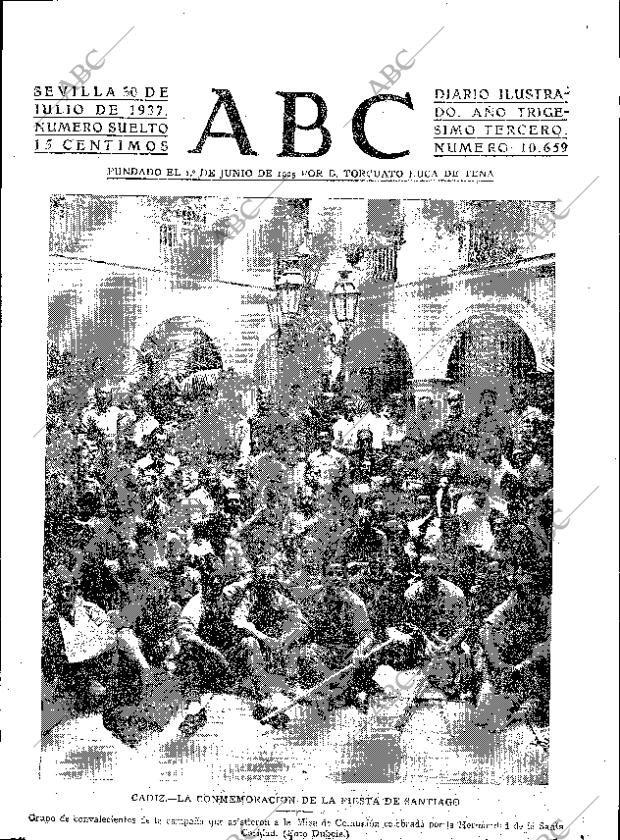 ABC SEVILLA 30-07-1937 página 1