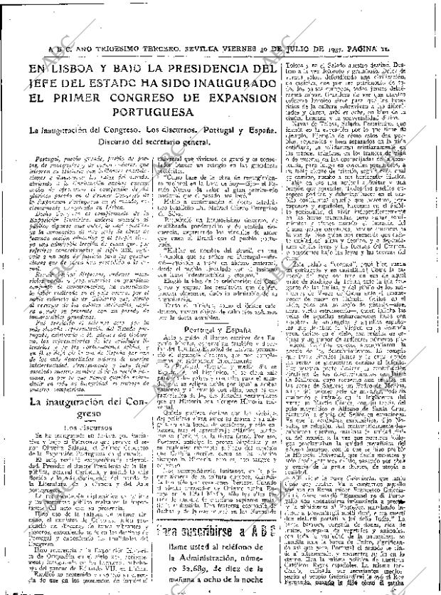 ABC SEVILLA 30-07-1937 página 11