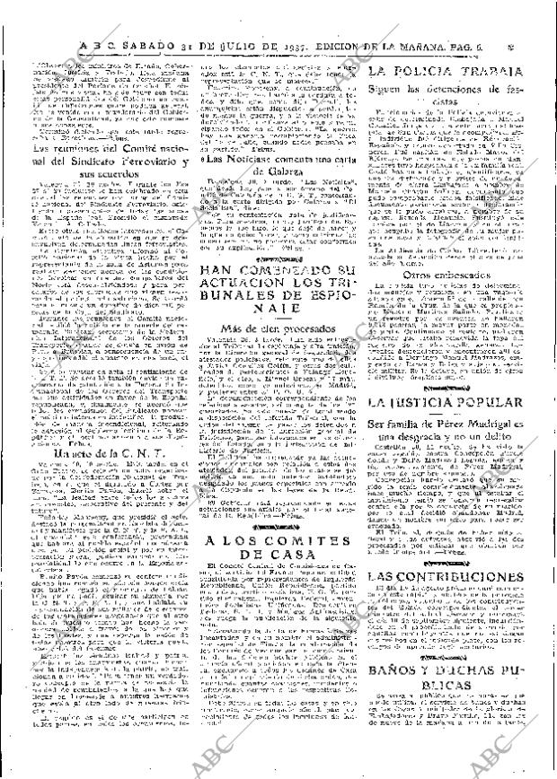 ABC MADRID 31-07-1937 página 6