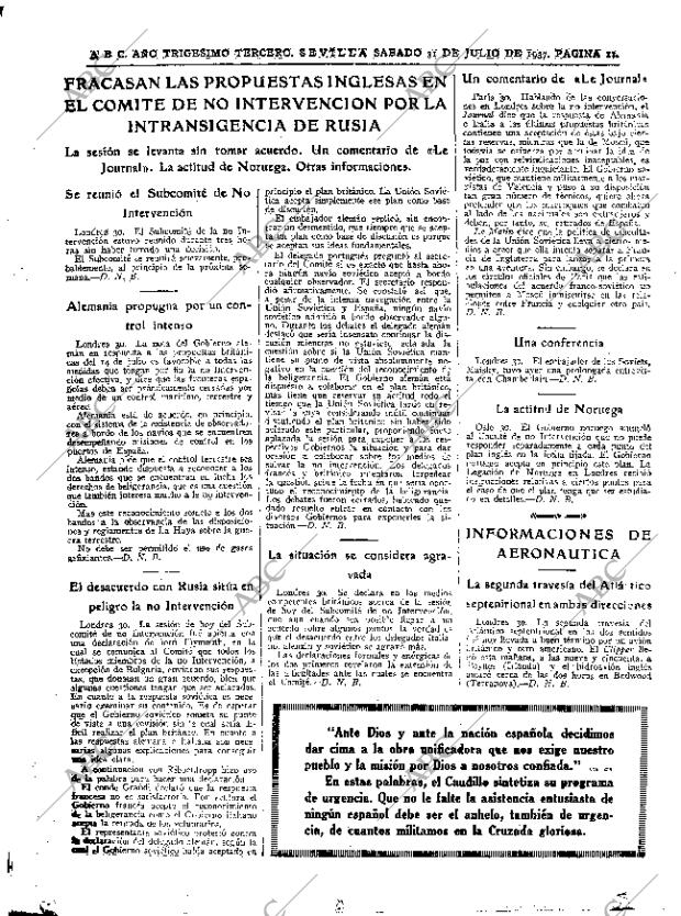 ABC SEVILLA 31-07-1937 página 11