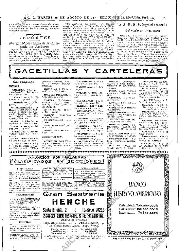 ABC MADRID 10-08-1937 página 10