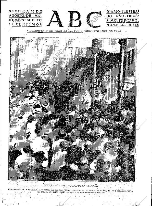 ABC SEVILLA 10-08-1937 página 1