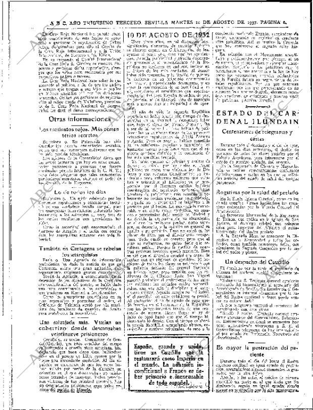ABC SEVILLA 10-08-1937 página 6