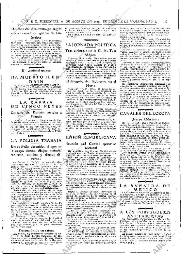 ABC MADRID 11-08-1937 página 6