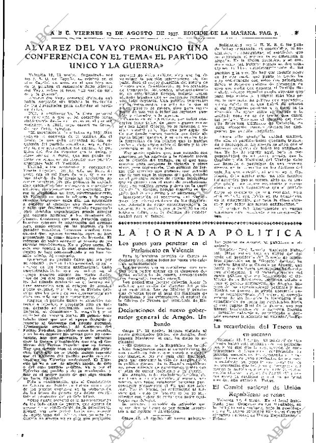 ABC MADRID 13-08-1937 página 7