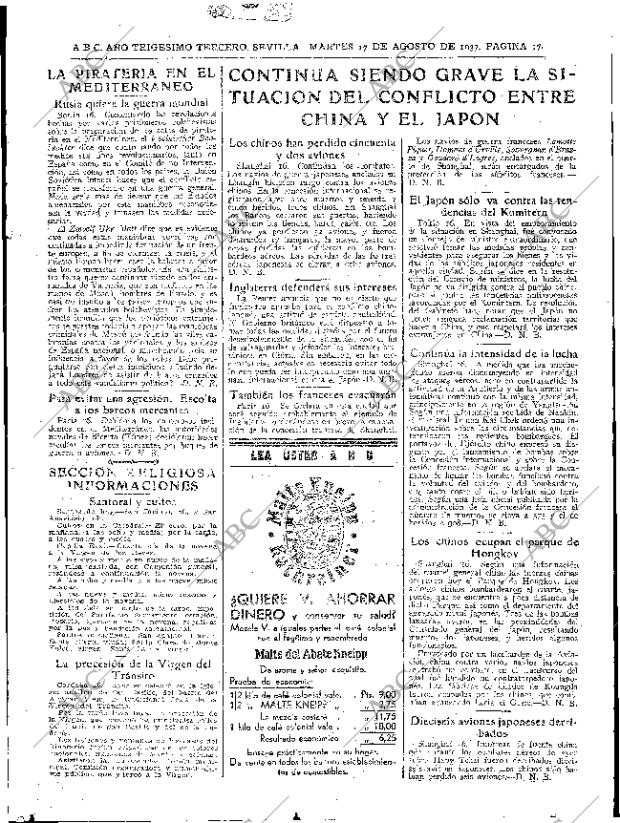 ABC SEVILLA 17-08-1937 página 17