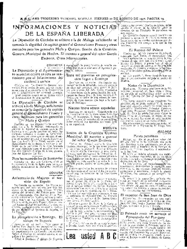 ABC SEVILLA 20-08-1937 página 19