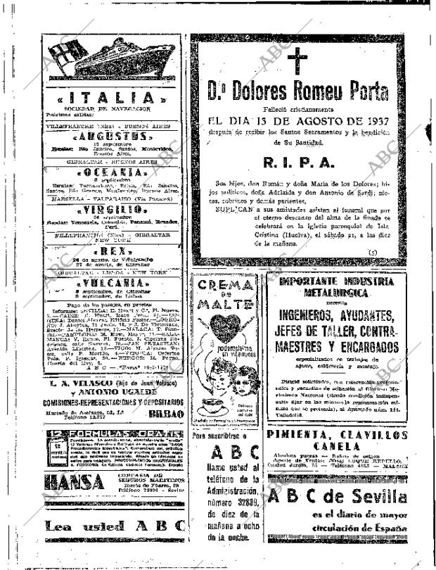 ABC SEVILLA 20-08-1937 página 2