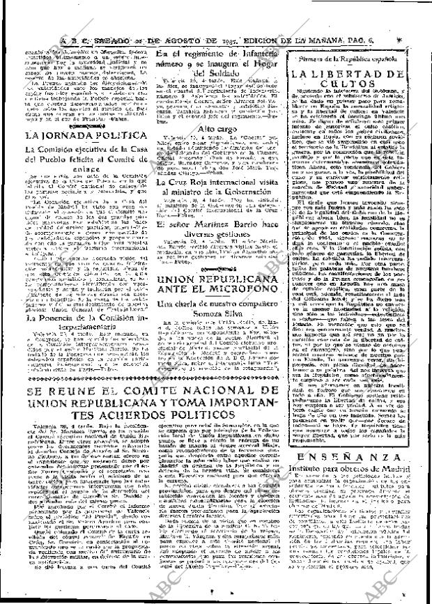 ABC MADRID 21-08-1937 página 6