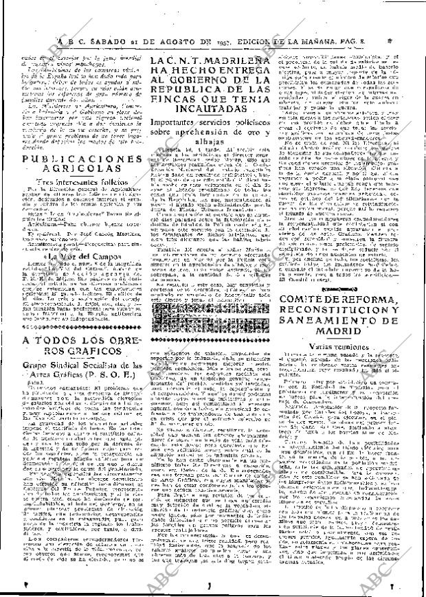 ABC MADRID 21-08-1937 página 8