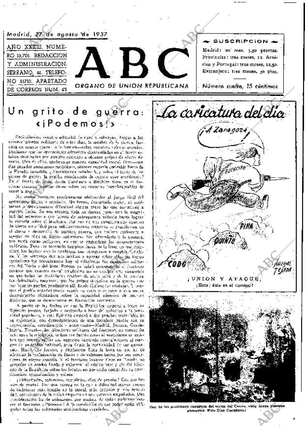 ABC MADRID 27-08-1937 página 2