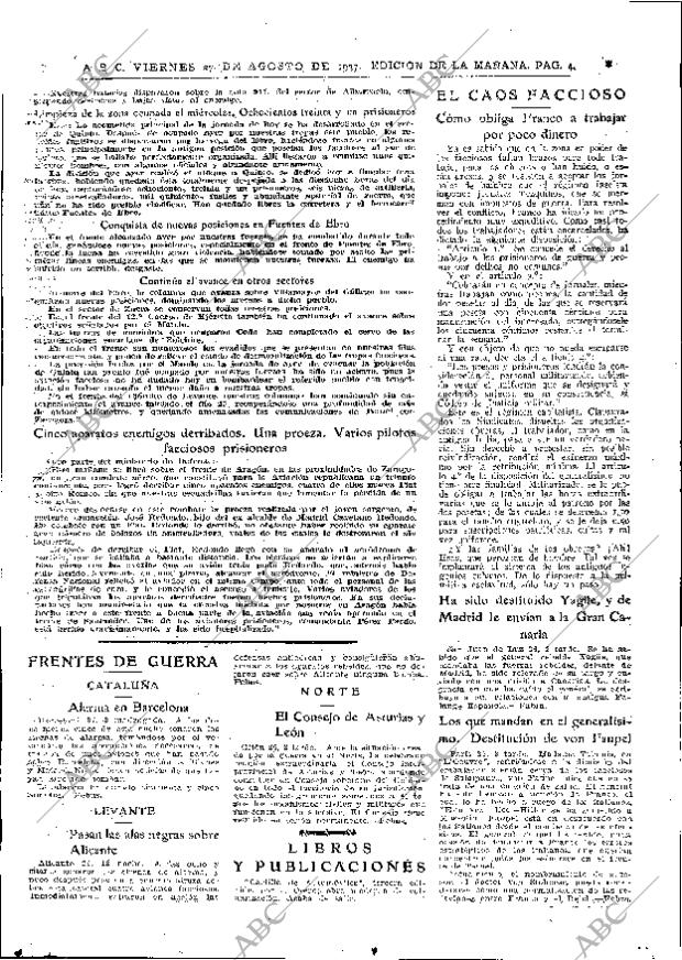 ABC MADRID 27-08-1937 página 4