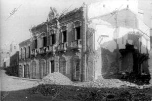 Una calle de don Benito (Badajoz), Bombardeada por la aviación Italiana