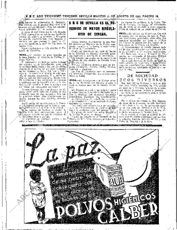 ABC SEVILLA 31-08-1937 página 16