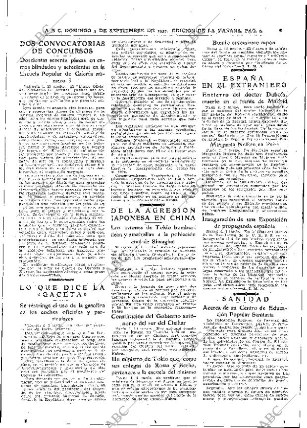 ABC MADRID 05-09-1937 página 9