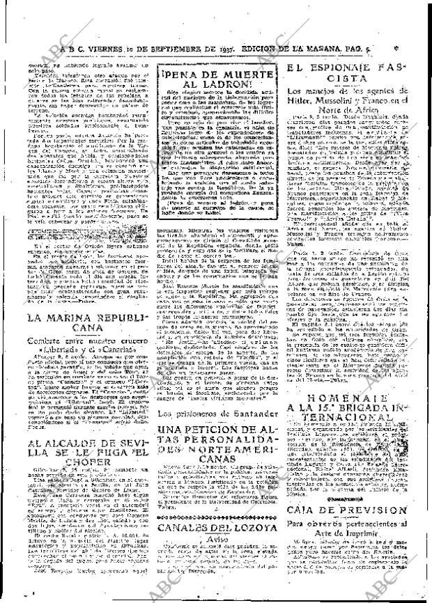 ABC MADRID 10-09-1937 página 5