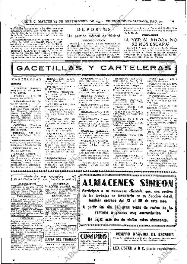 ABC MADRID 14-09-1937 página 10