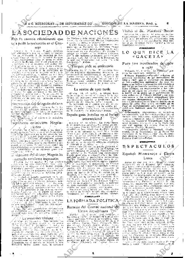 ABC MADRID 15-09-1937 página 9