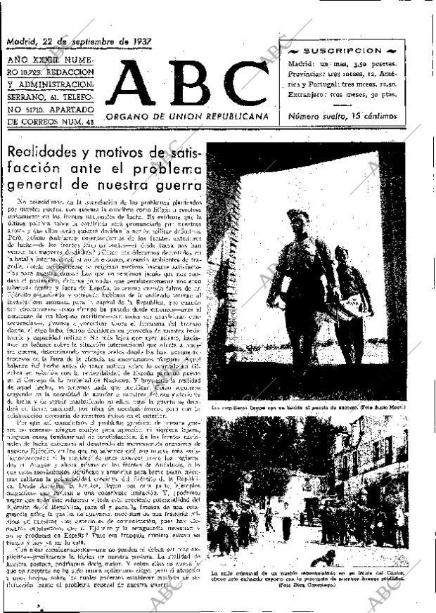 ABC MADRID 22-09-1937 página 2