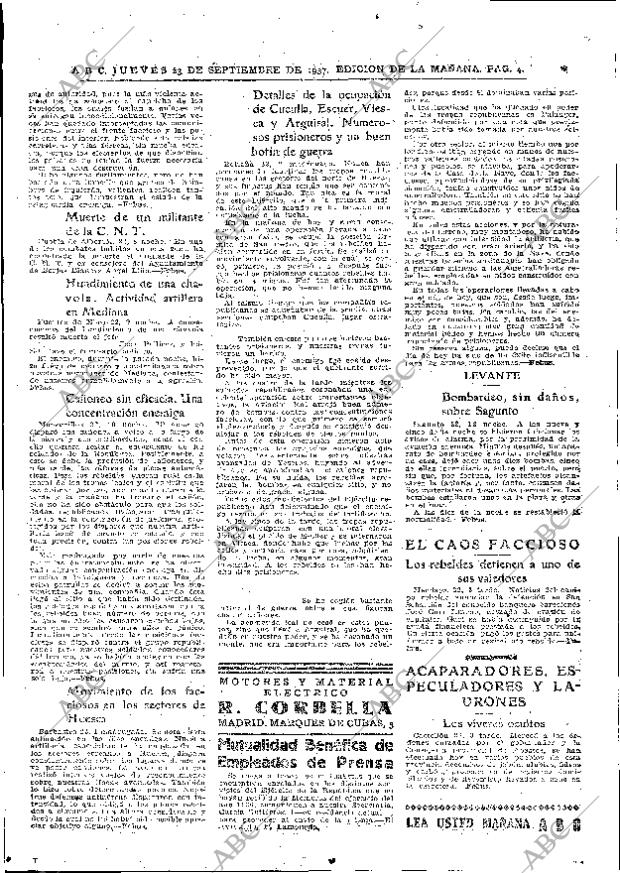 ABC MADRID 23-09-1937 página 4