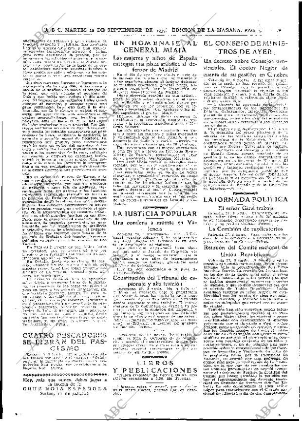 ABC MADRID 28-09-1937 página 5