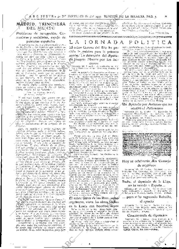 ABC MADRID 30-09-1937 página 7