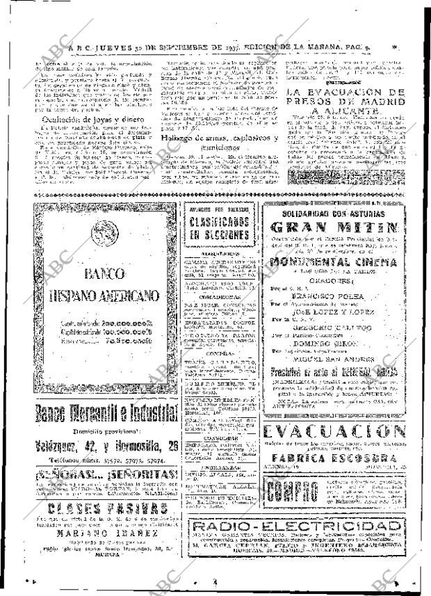 ABC MADRID 30-09-1937 página 9