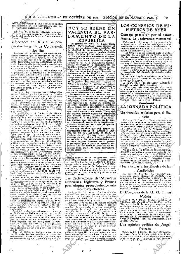 ABC MADRID 01-10-1937 página 5