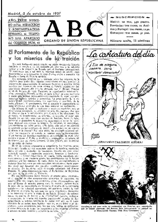 ABC MADRID 02-10-1937 página 2